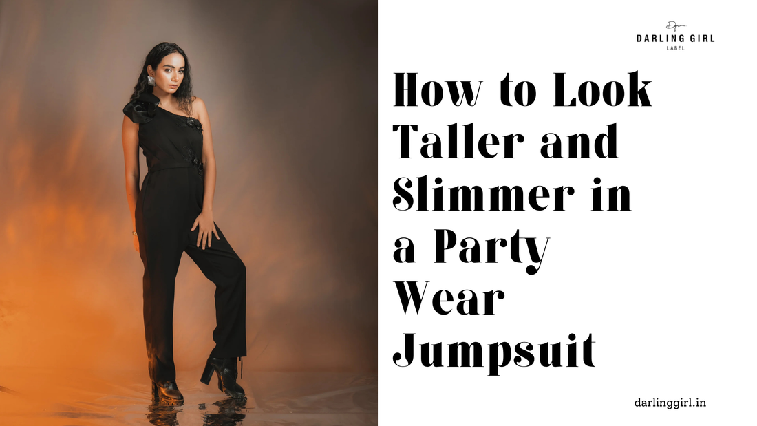 How to Look Taller and Slimmer in a Party Wear Jumpsuit