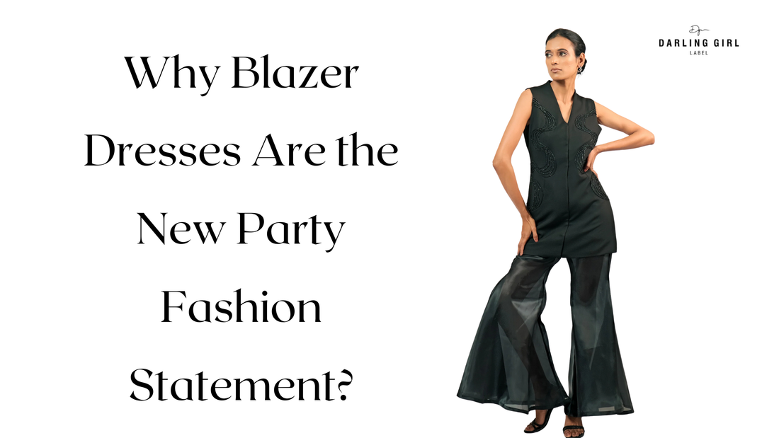 Why Blazer Dresses Are the New Party Fashion Statement?