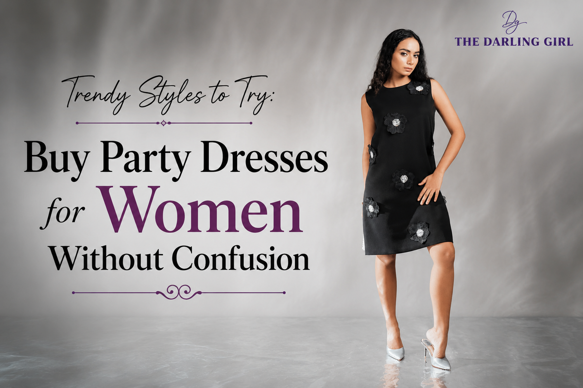Trendy Styles to Try: Buy Party Dresses for Women Without Confusion