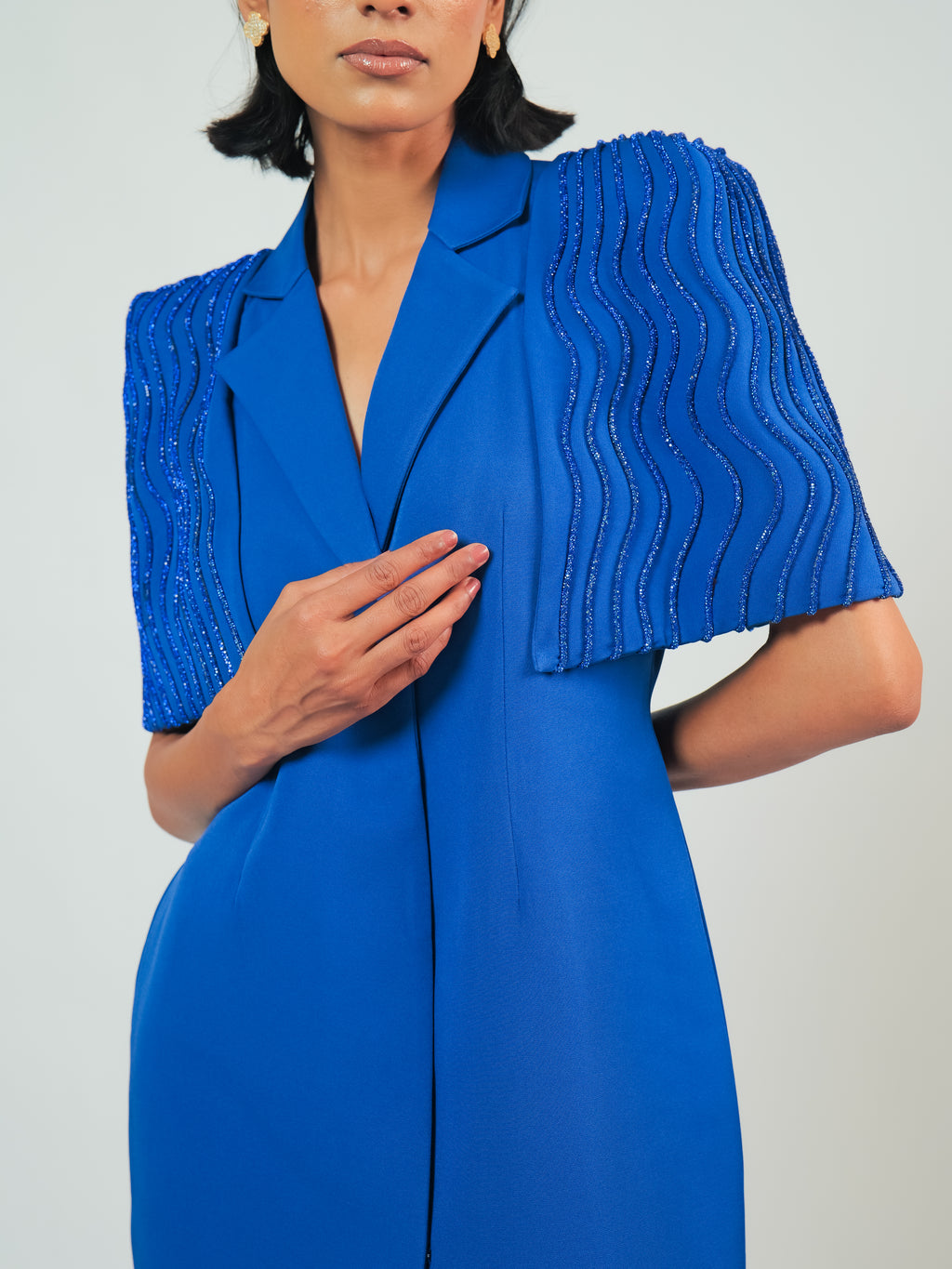 Cobalt Lining Dress