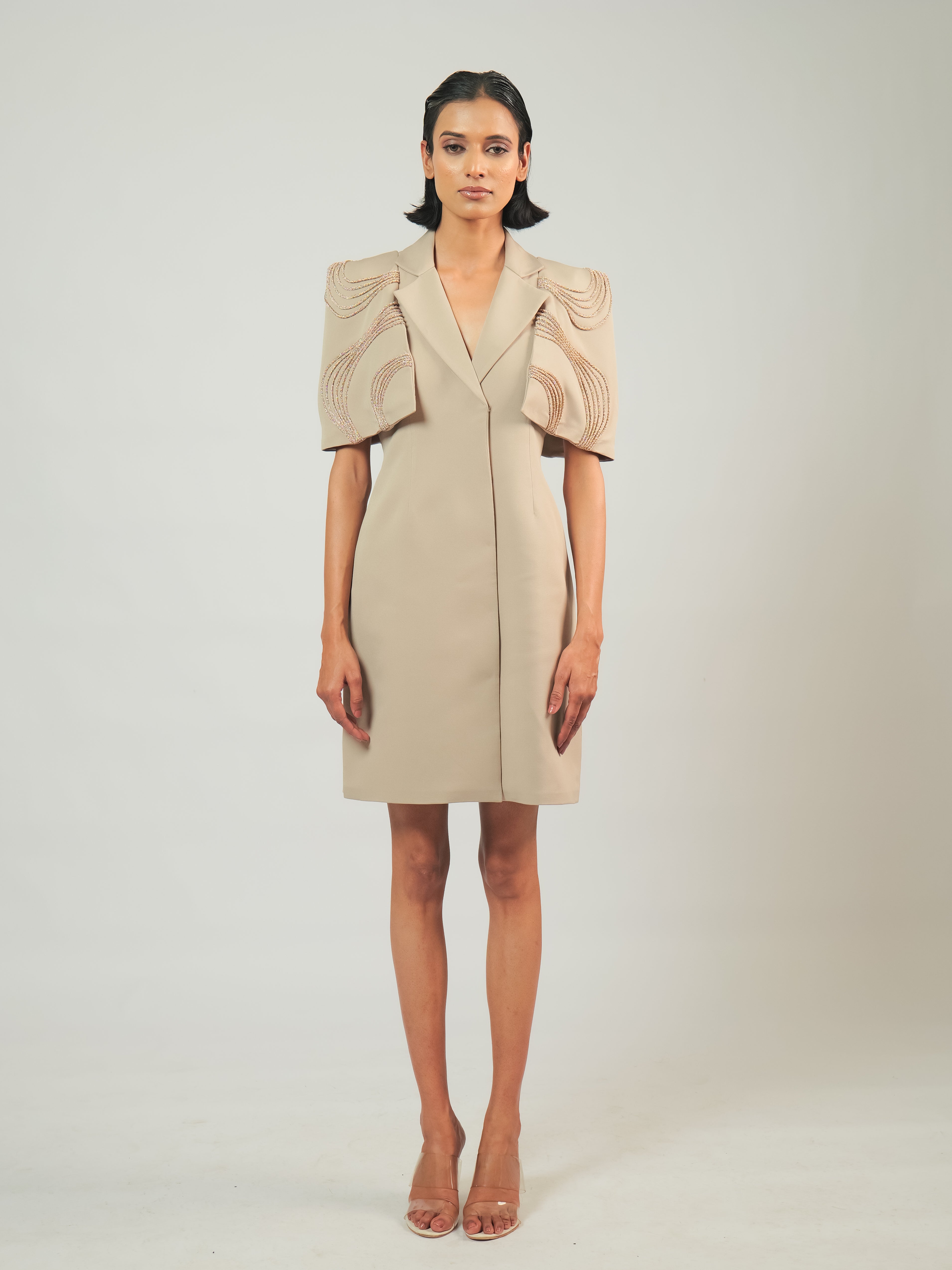 Gold Lining Dress