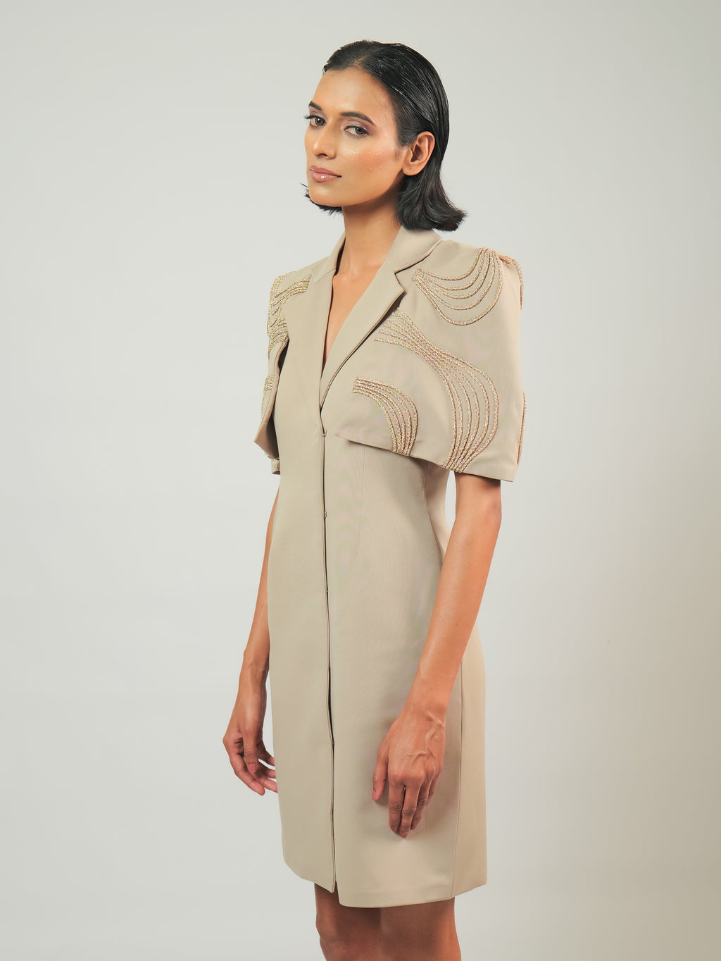 Gold Lining Dress