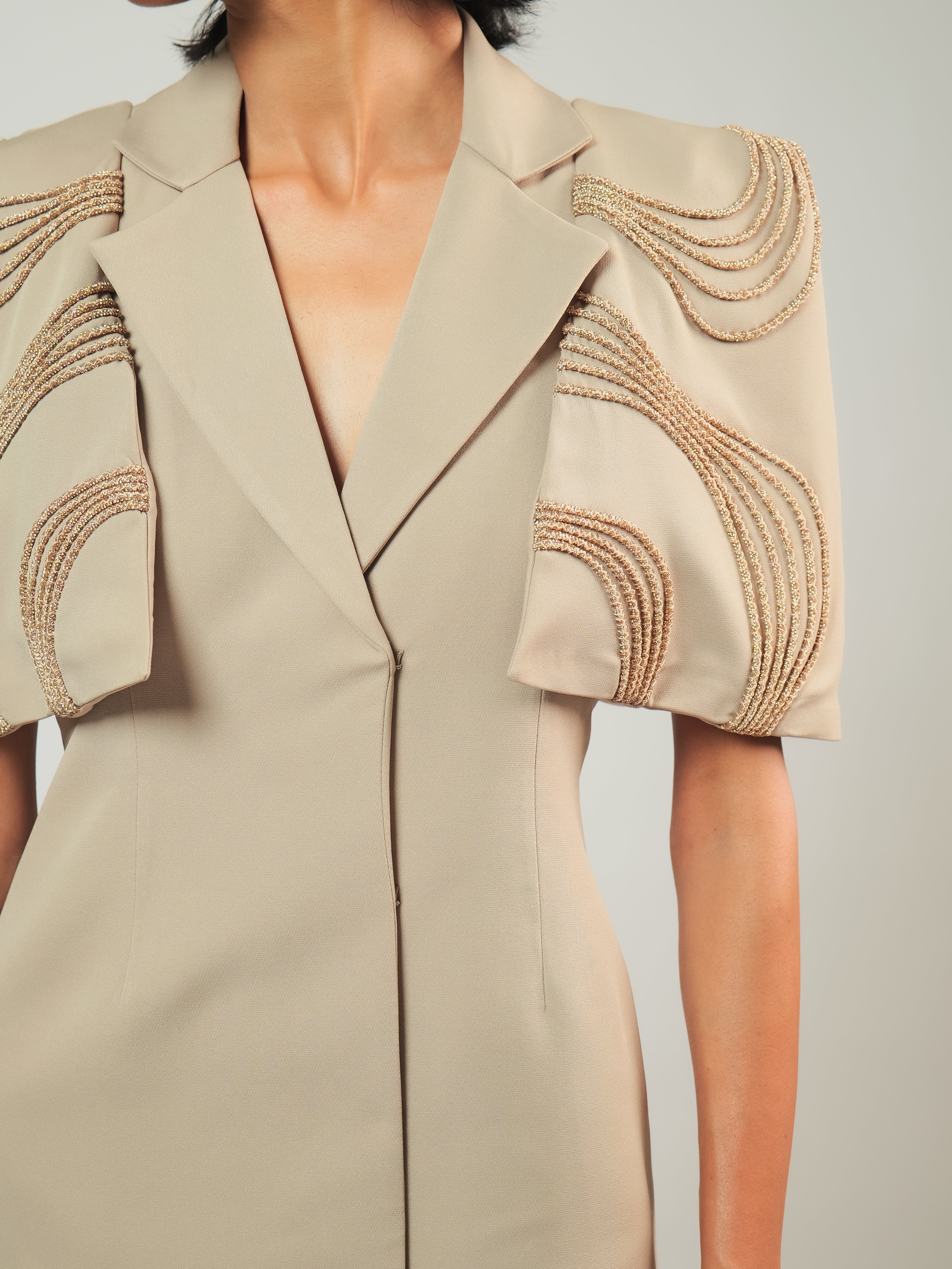 Gold Lining Dress
