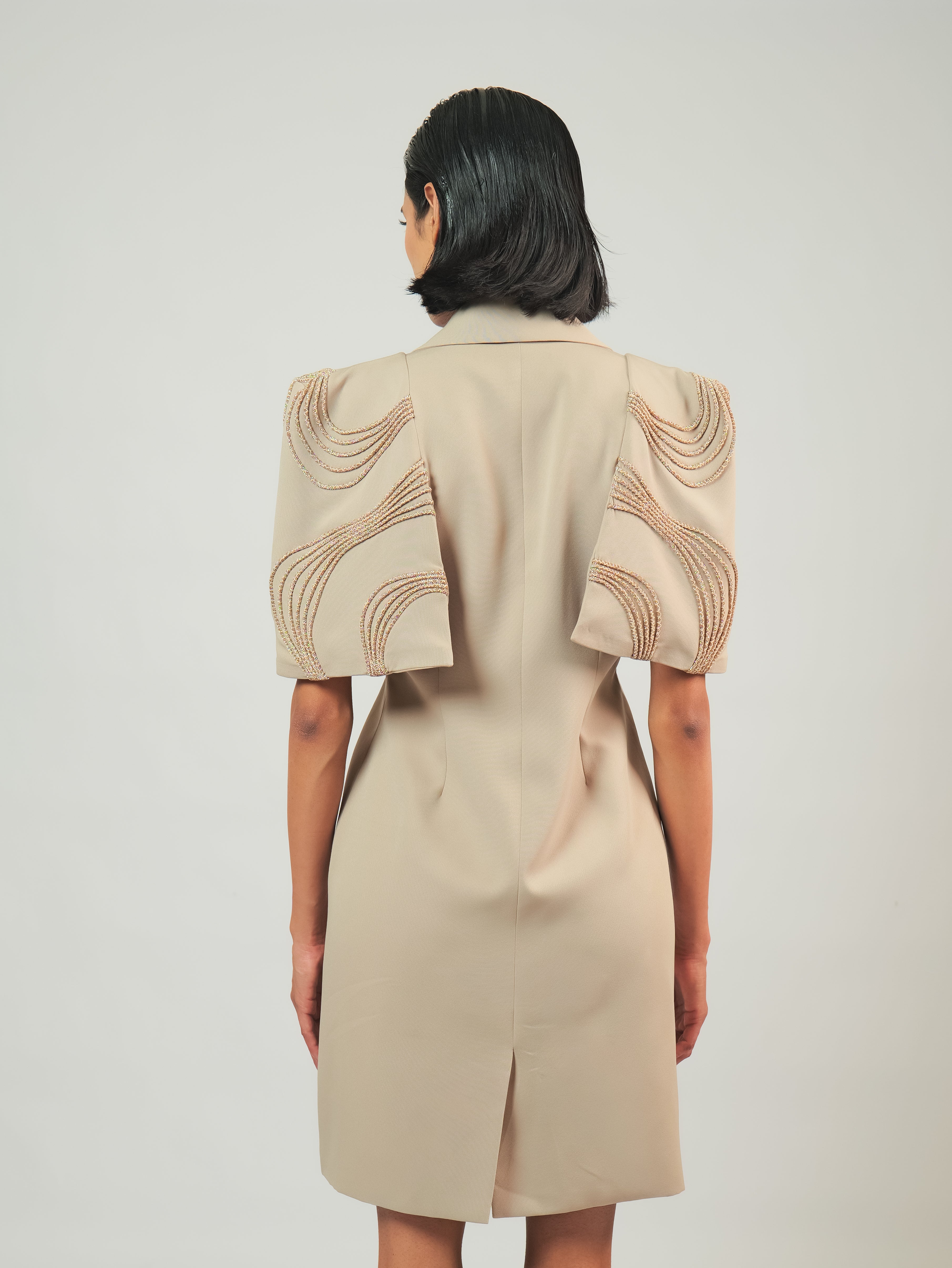 Gold Lining Dress