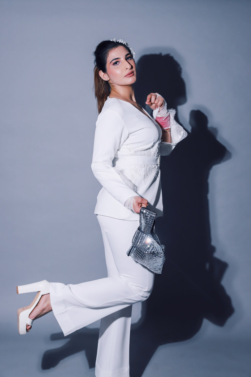 Lisa French Lace Co-ord