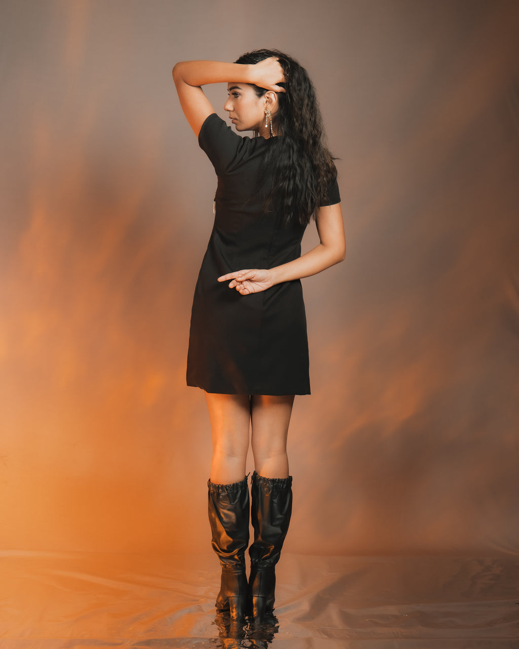 Baroque Embellished Dress