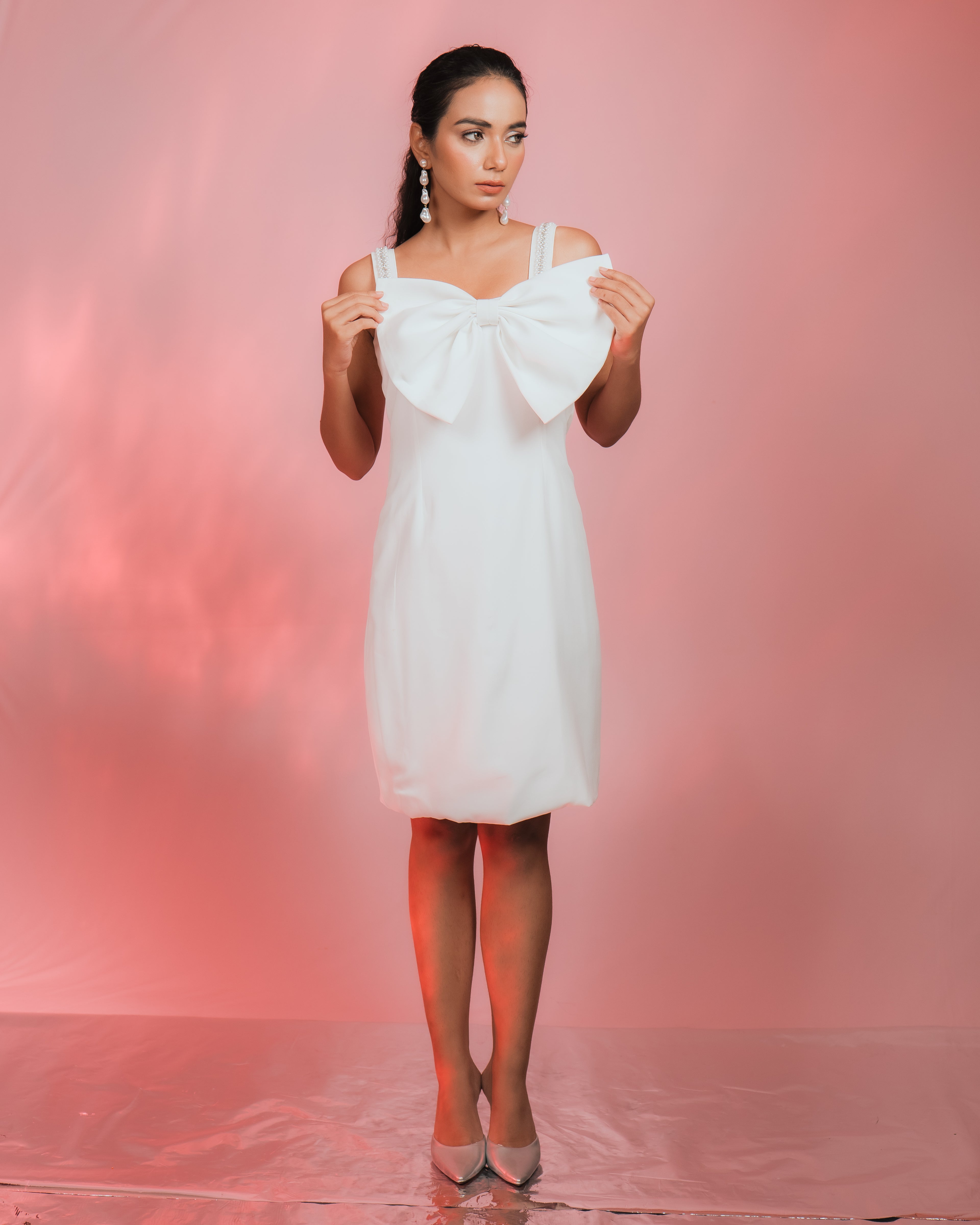 Zoe Bow Dress