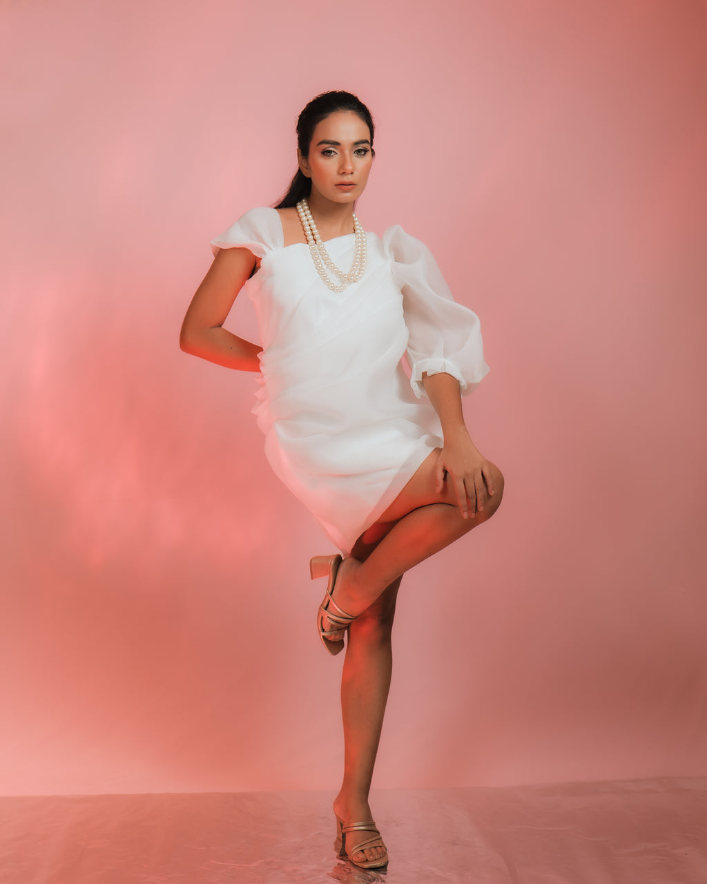 Santorini Organza Dress