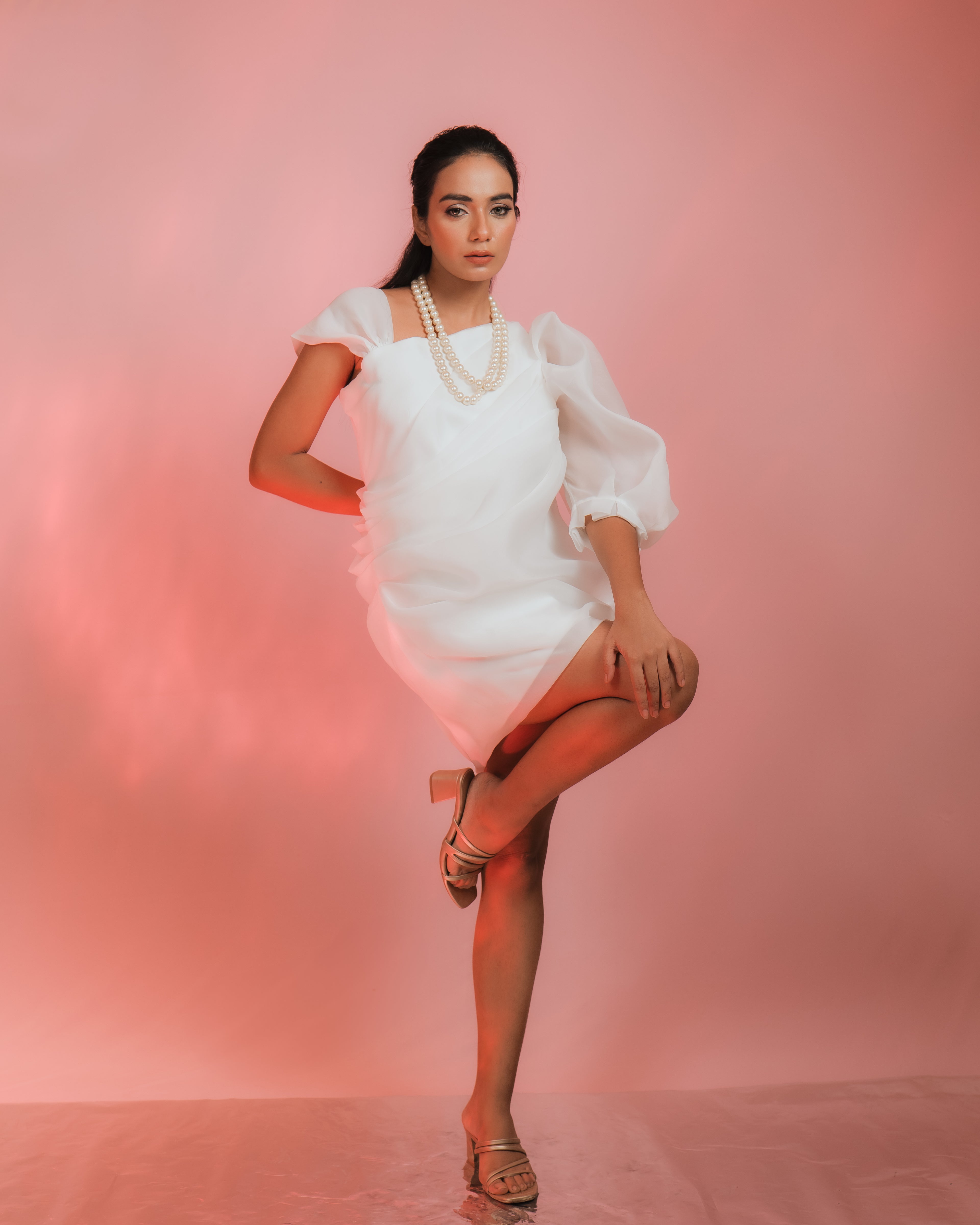 Santorini Organza Dress