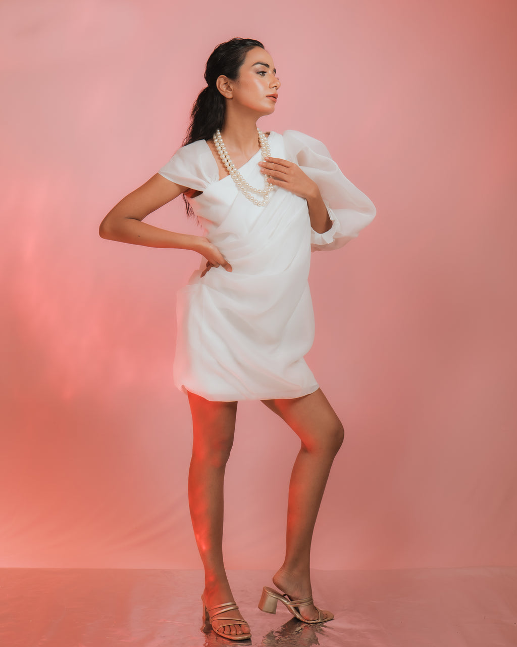 Santorini Organza Dress