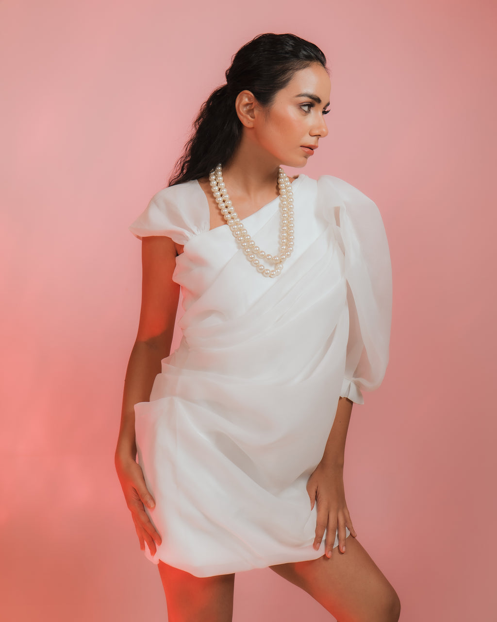 Santorini Organza Dress