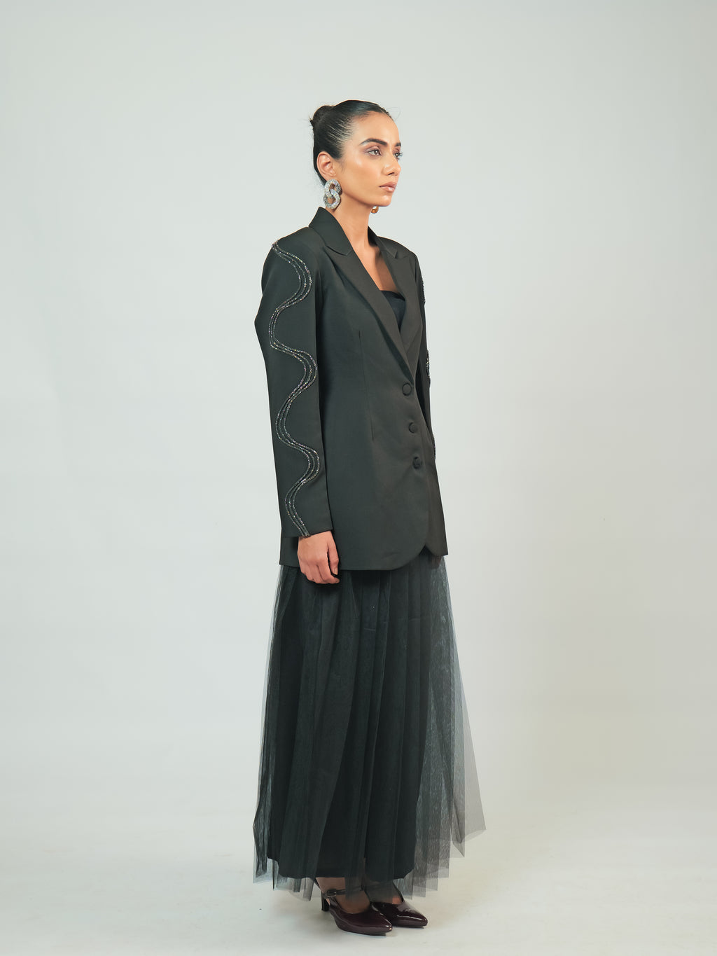 Sophia Blazer Skirt Set