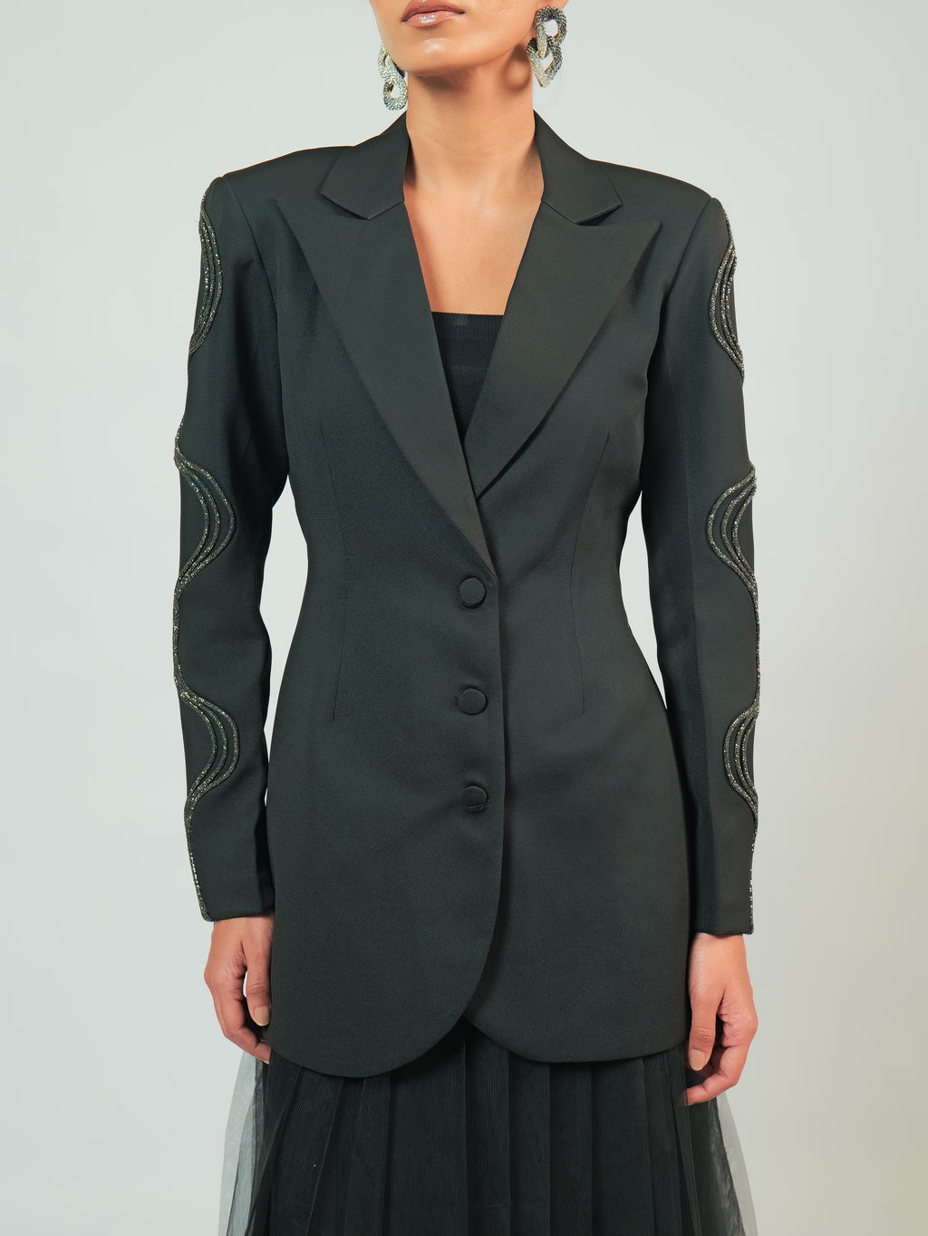 Sophia Blazer Skirt Set